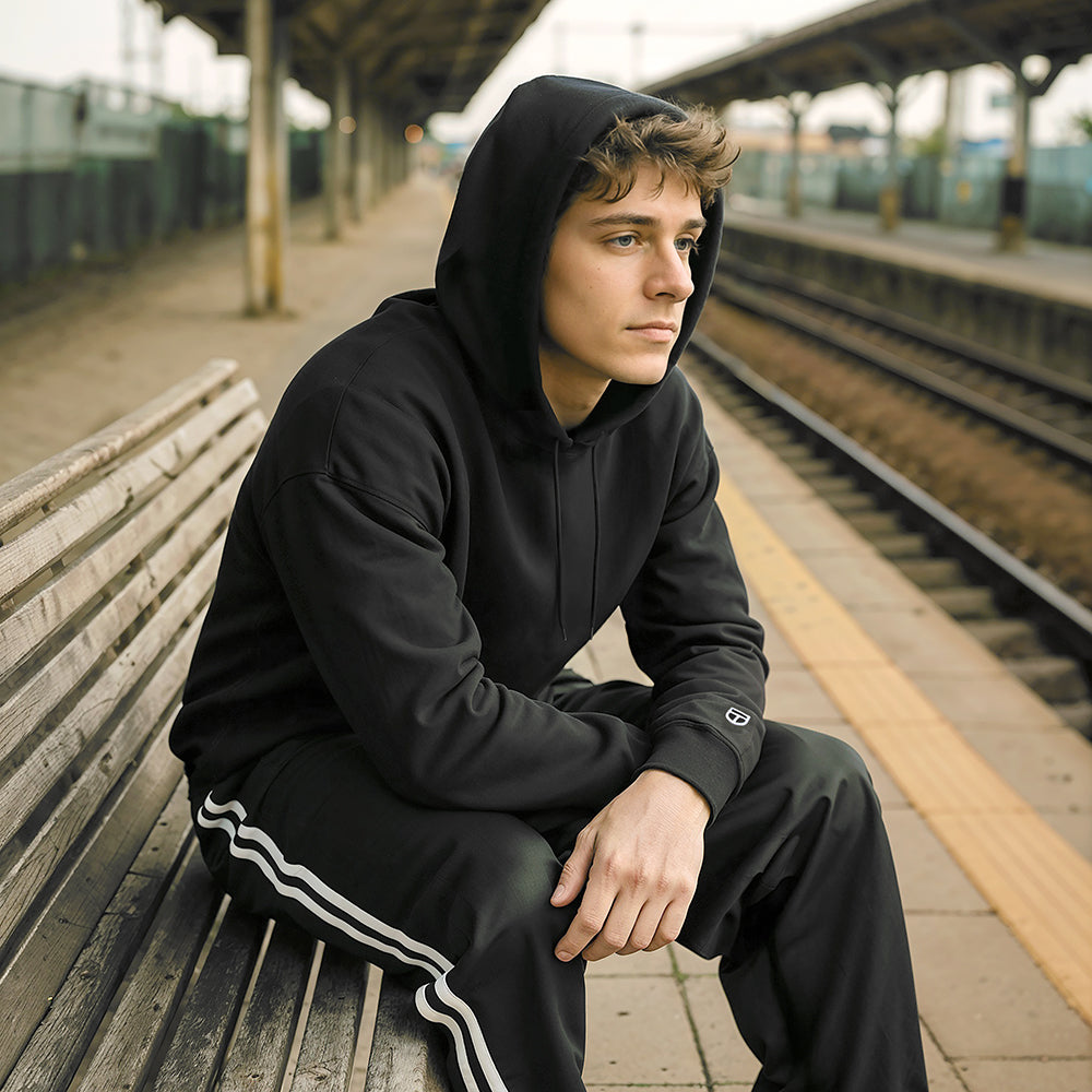 216 11.2oz Standard Emblem PO Hoodie