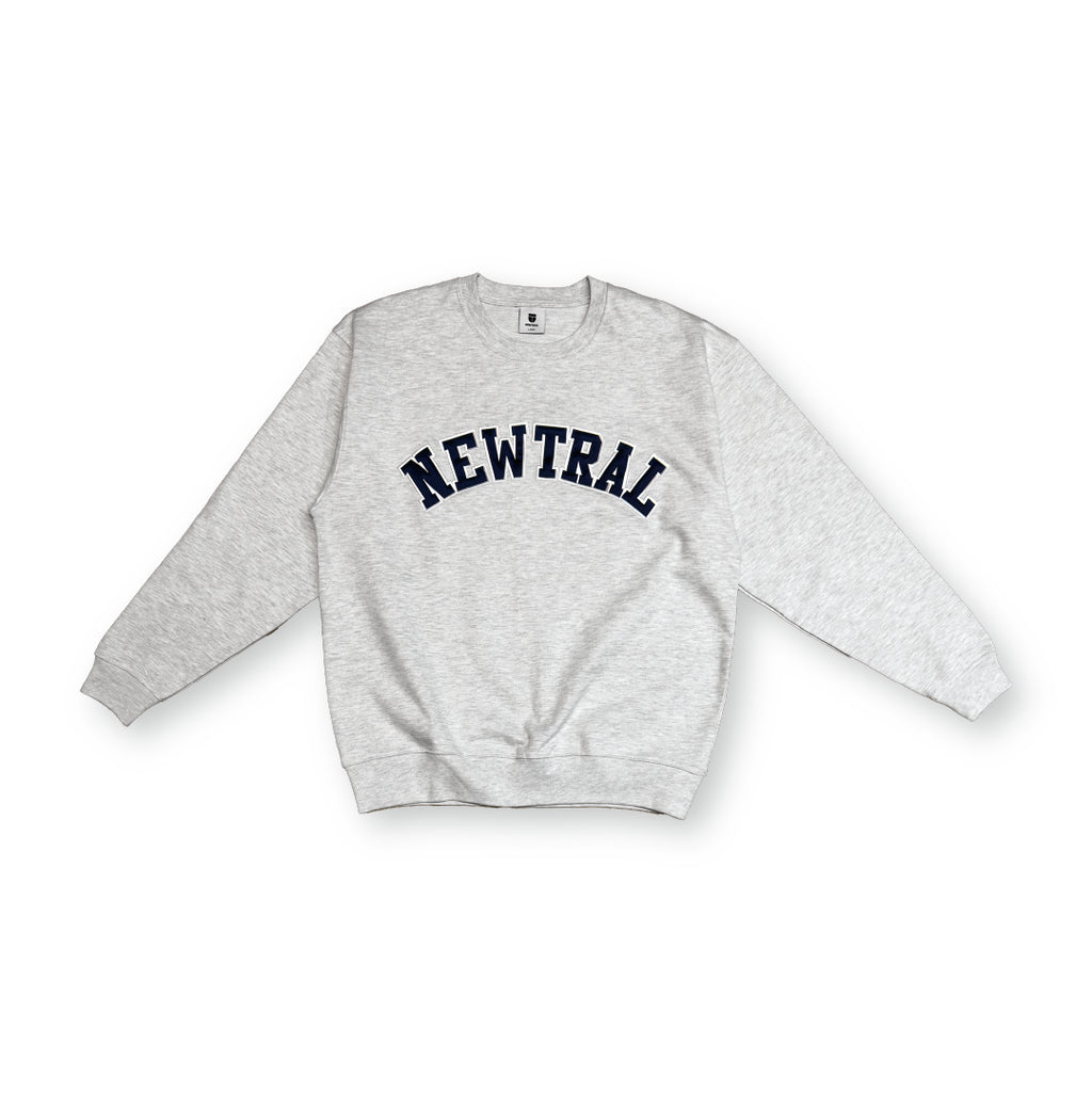 Twill Patch Arch Logo CrewNeck Sweat