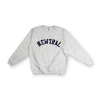 Twill Patch Arch Logo CrewNeck Sweat