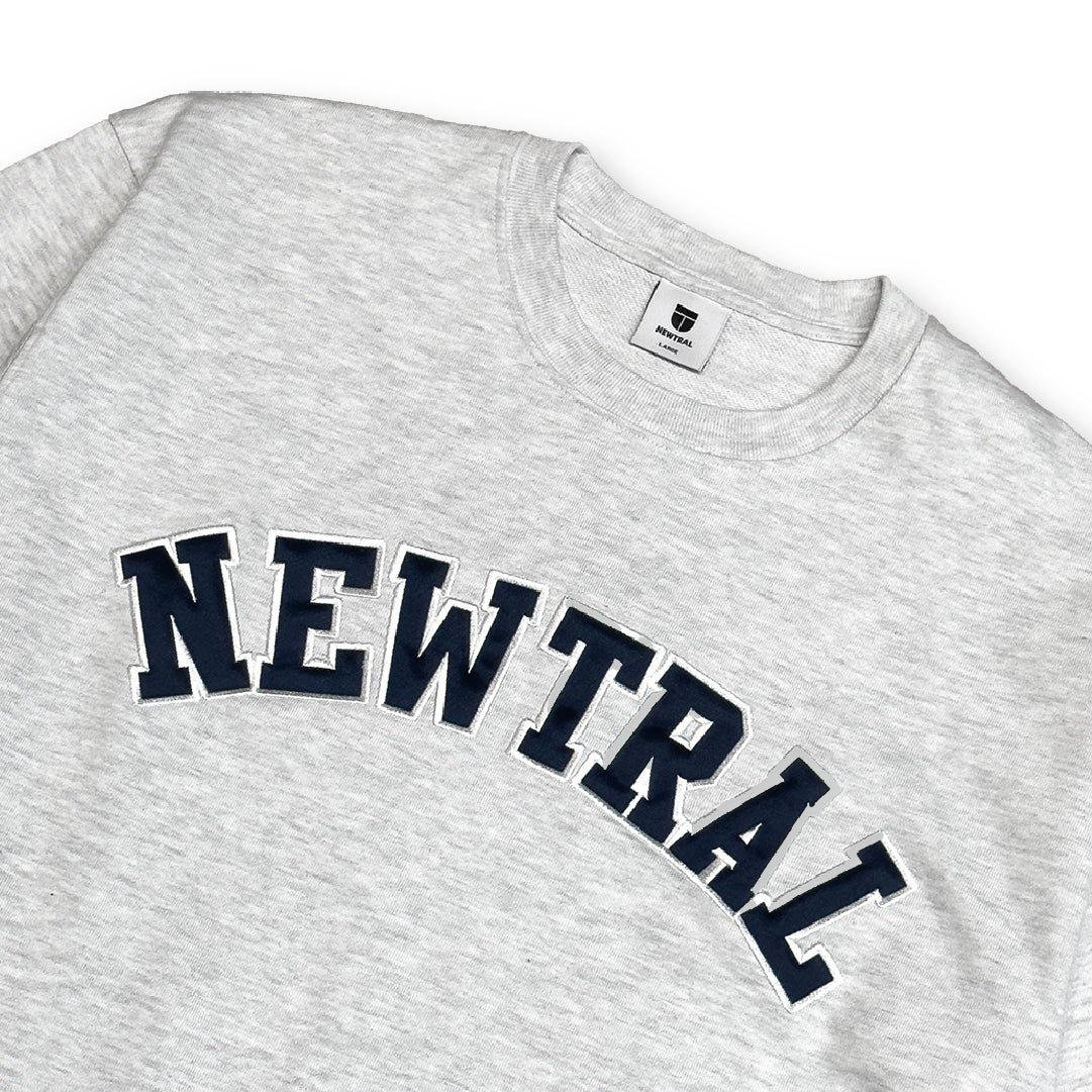 Twill Patch Arch Logo CrewNeck Sweat