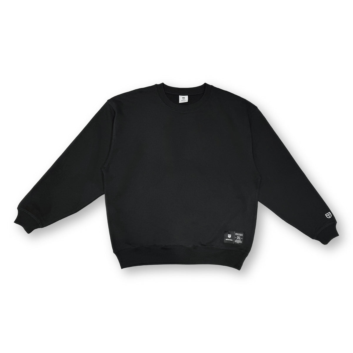 Label Crew Neck Sweatshirt