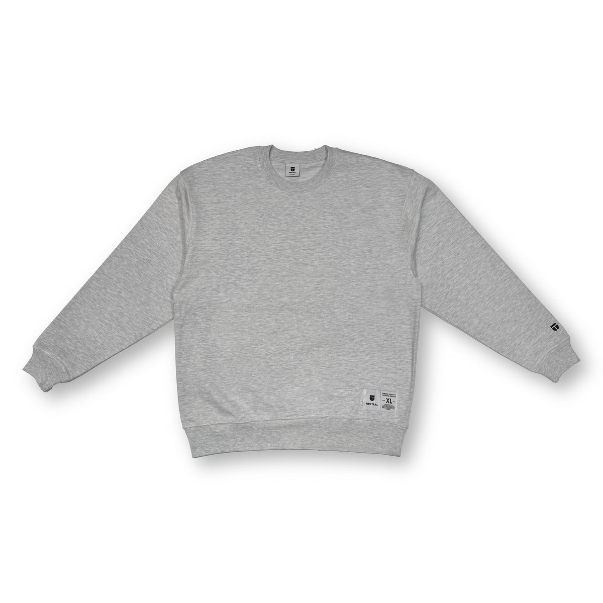 Label Crew Neck Sweatshirt