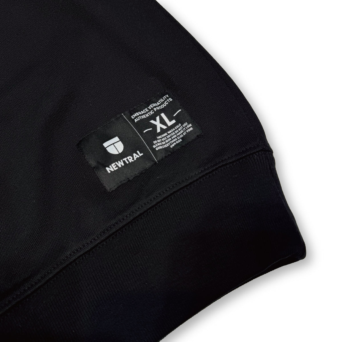 Label Crew Neck Sweatshirt