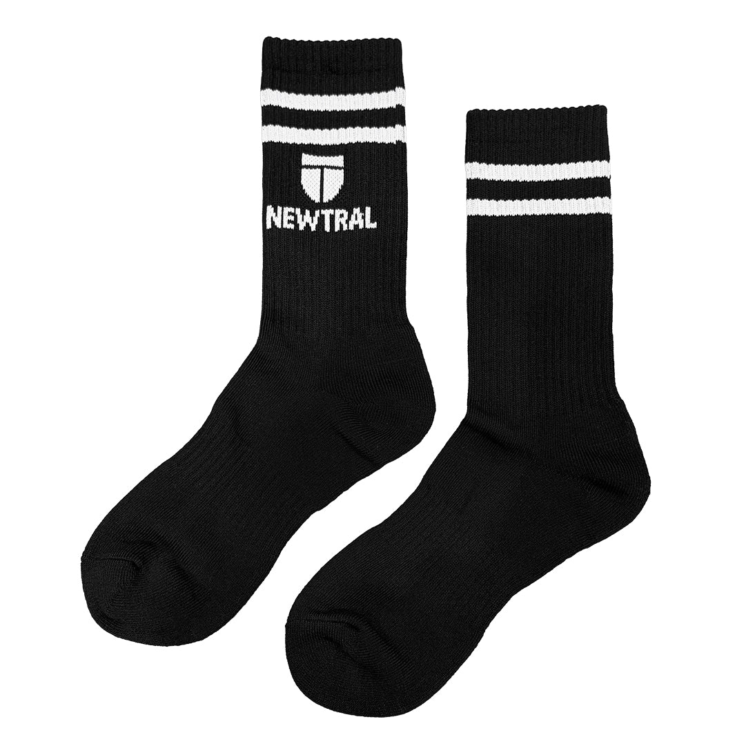 NEWTRAL V Logo Line Crew Socks