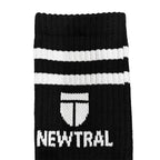 NEWTRAL V Logo Line Crew Socks