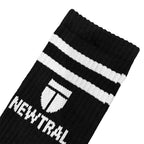 NEWTRAL V Logo Line Crew Socks