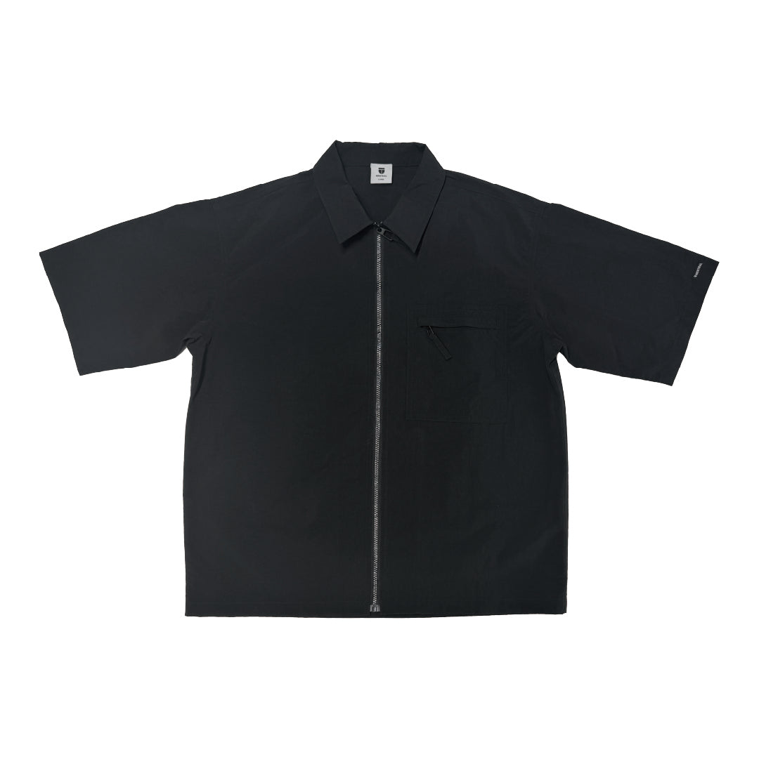 NEWTRAL Nylon Zip-Up Shirt