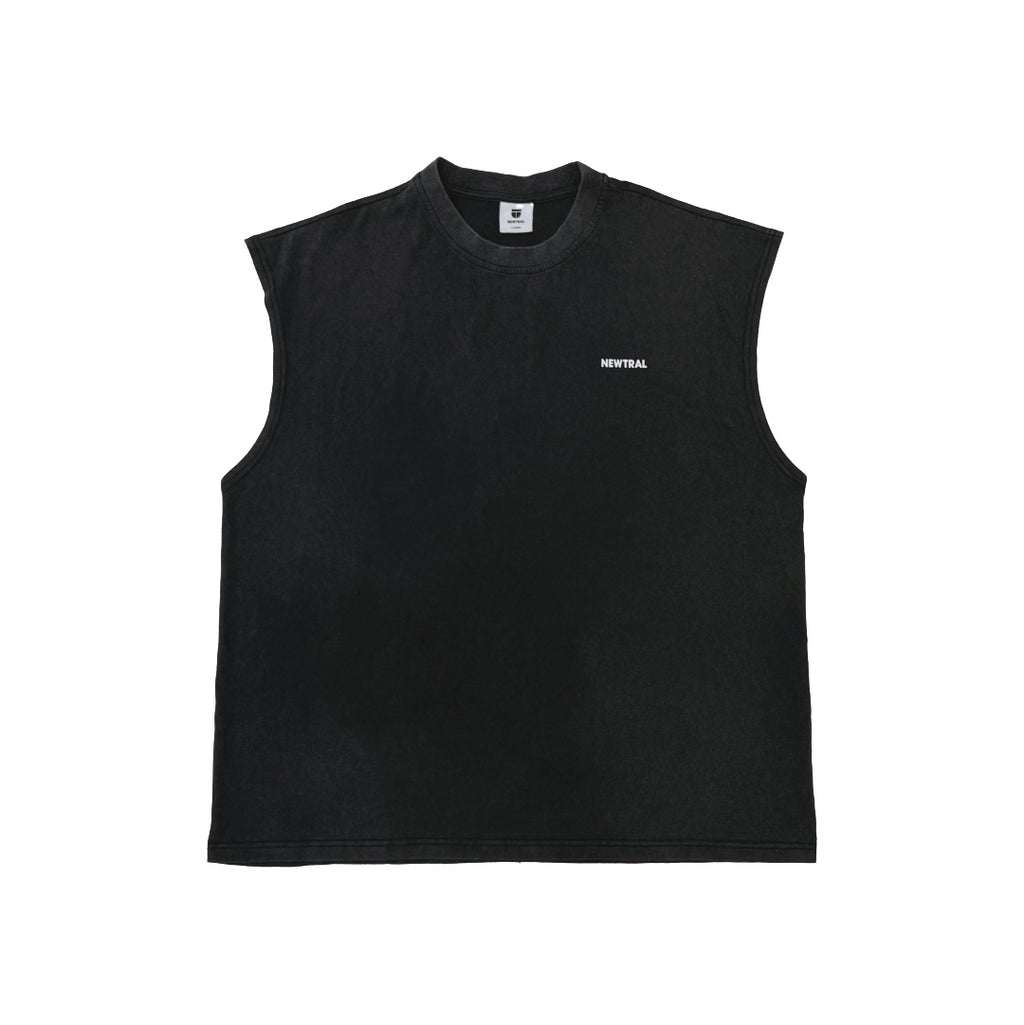 Washed Loose Fit Sleeveless T-shirt Embrace Versatility