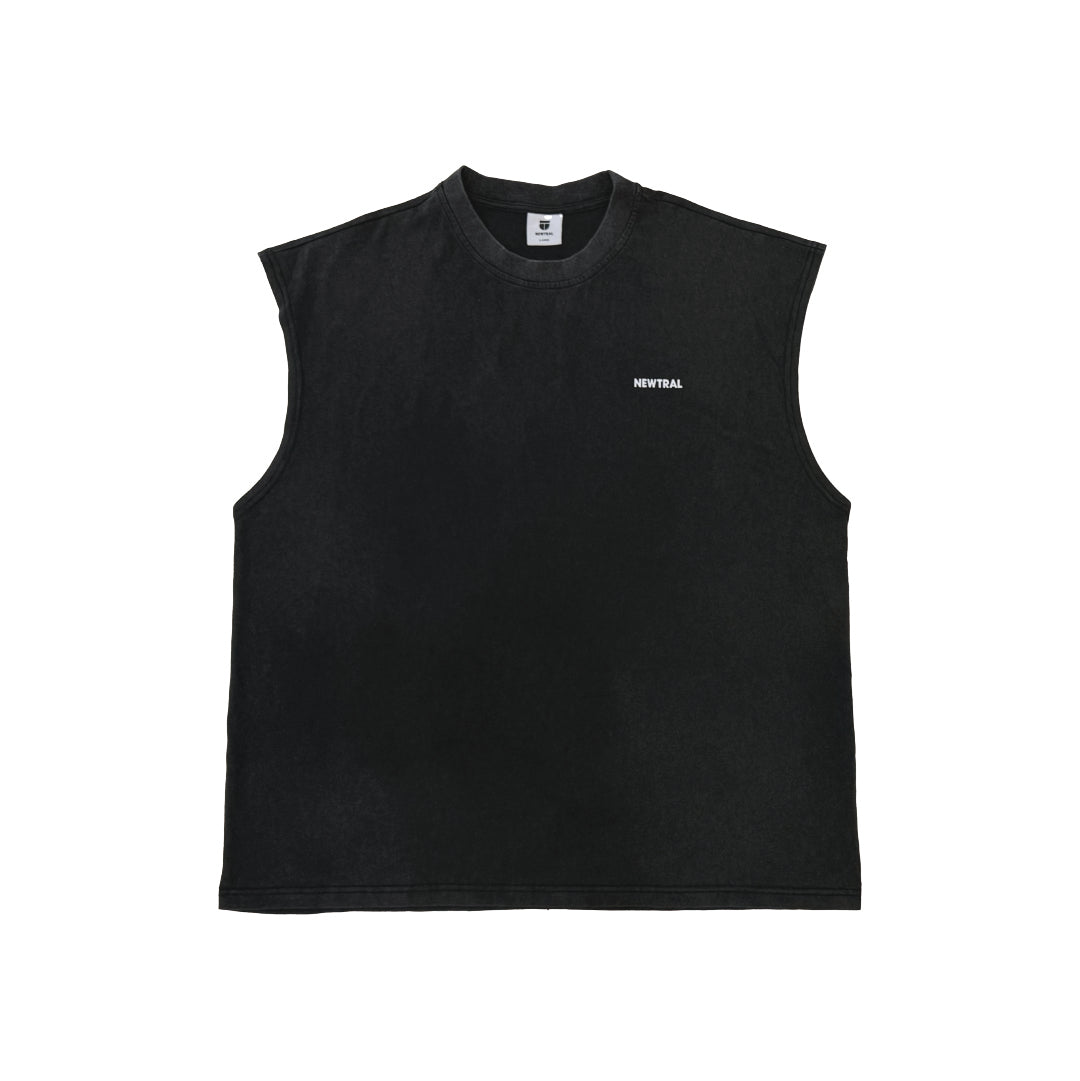 Washed Loose Fit Sleeveless T-shirt Embrace Versatility
