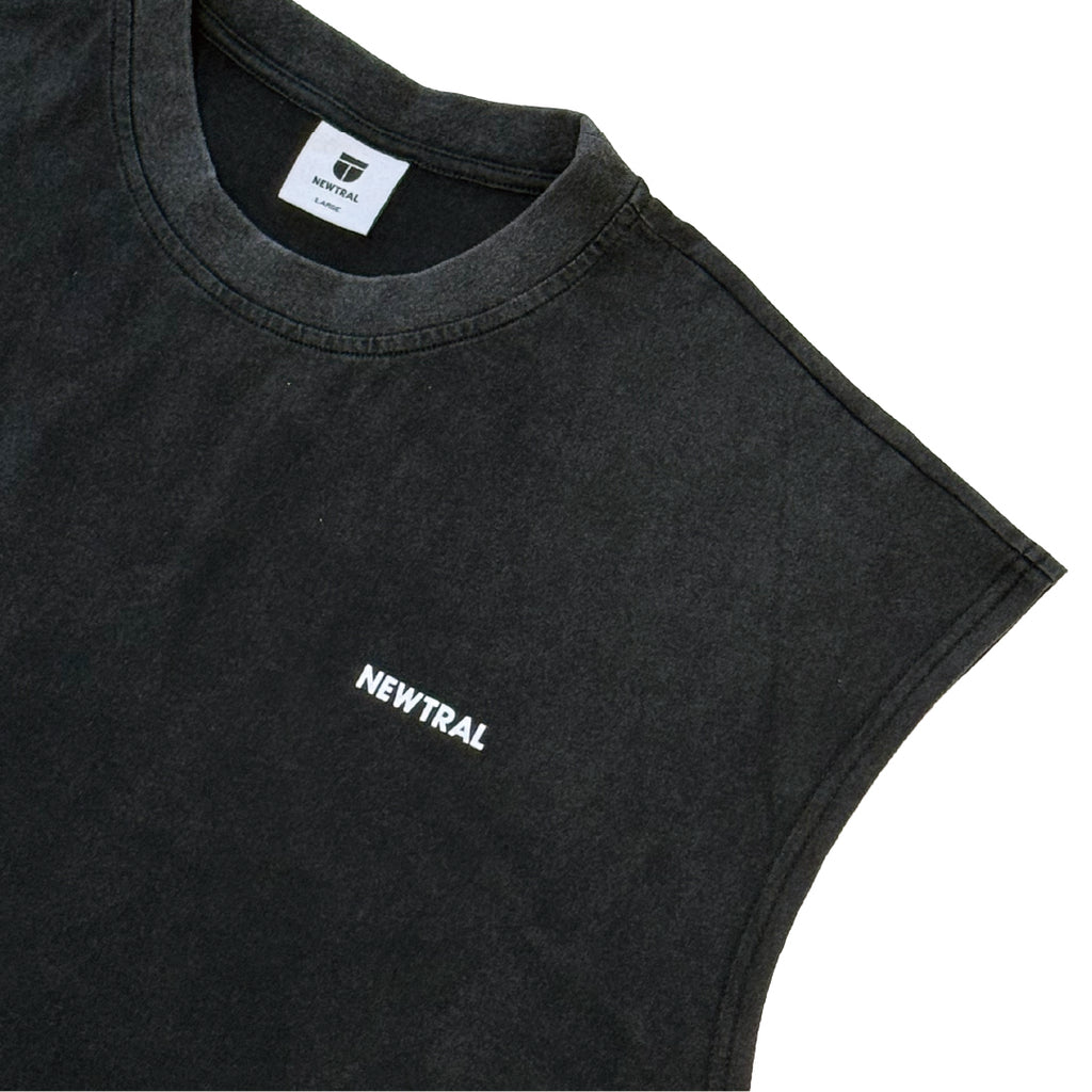 Washed Loose Fit Sleeveless T-shirt Embrace Versatility