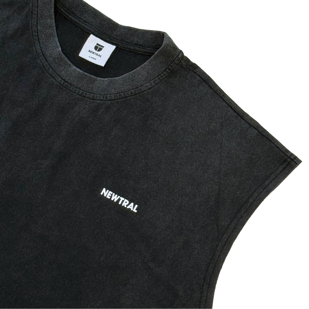 Washed Loose Fit Sleeveless T-shirt Embrace Versatility