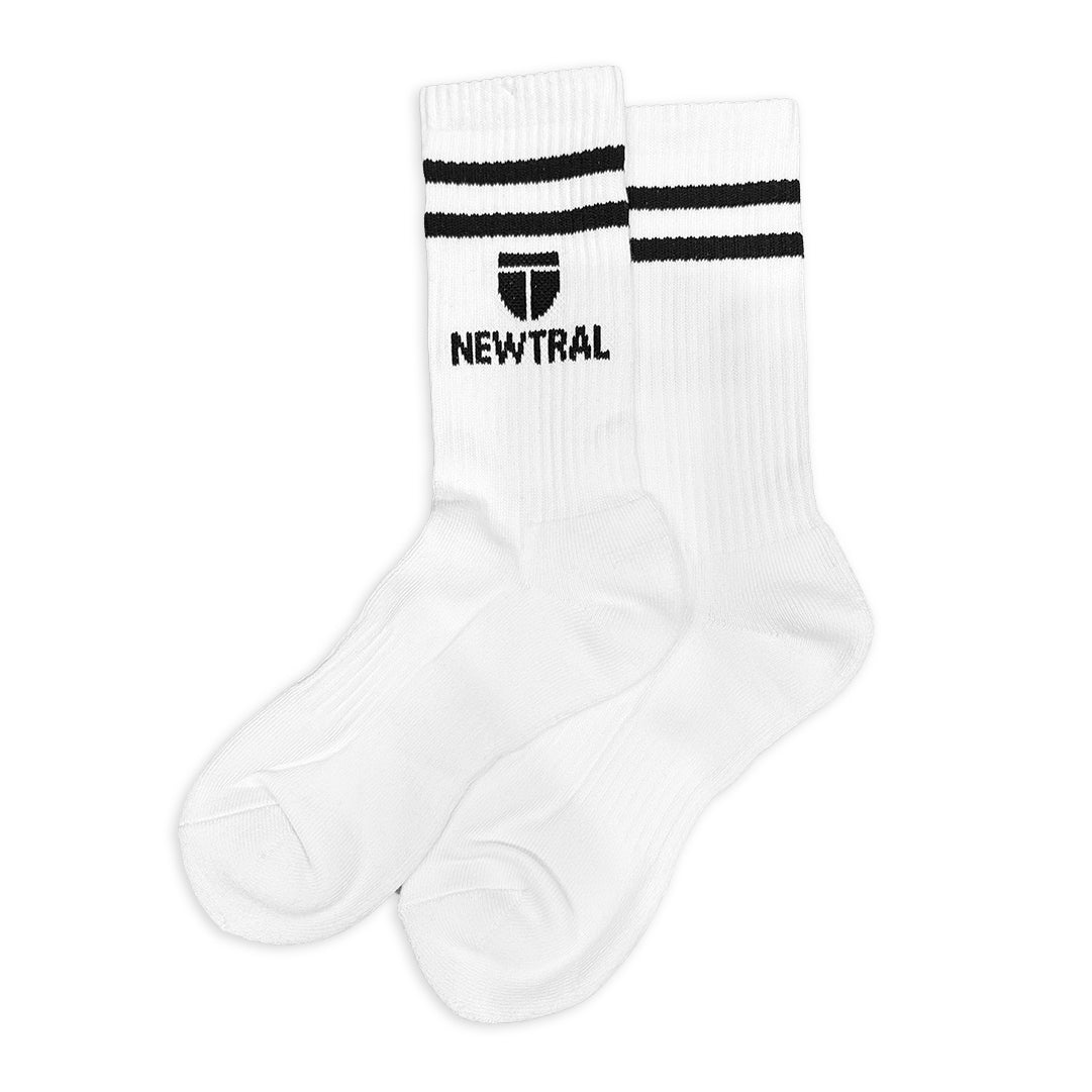 NEWTRAL V Logo Line Crew Socks