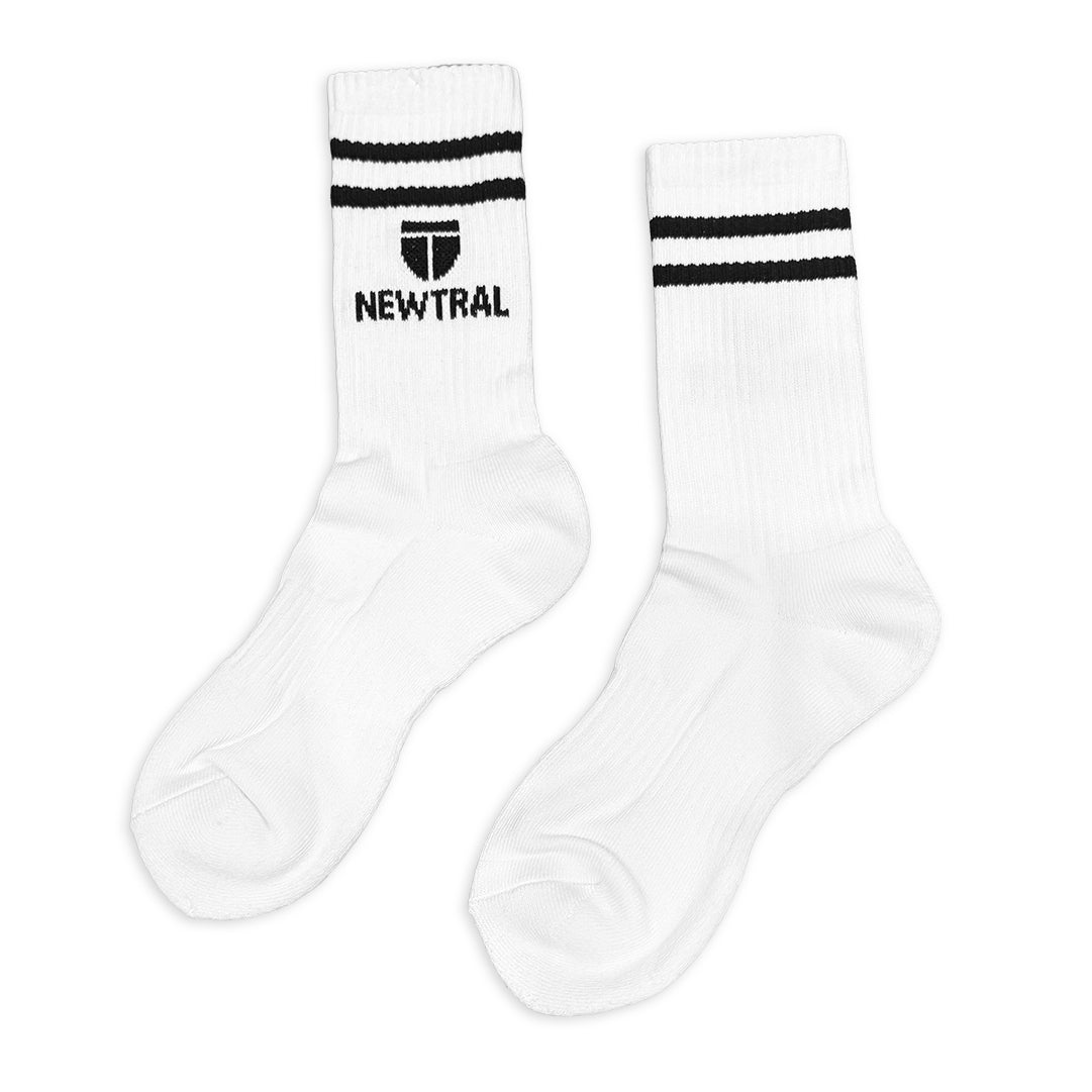 NEWTRAL V Logo Line Crew Socks